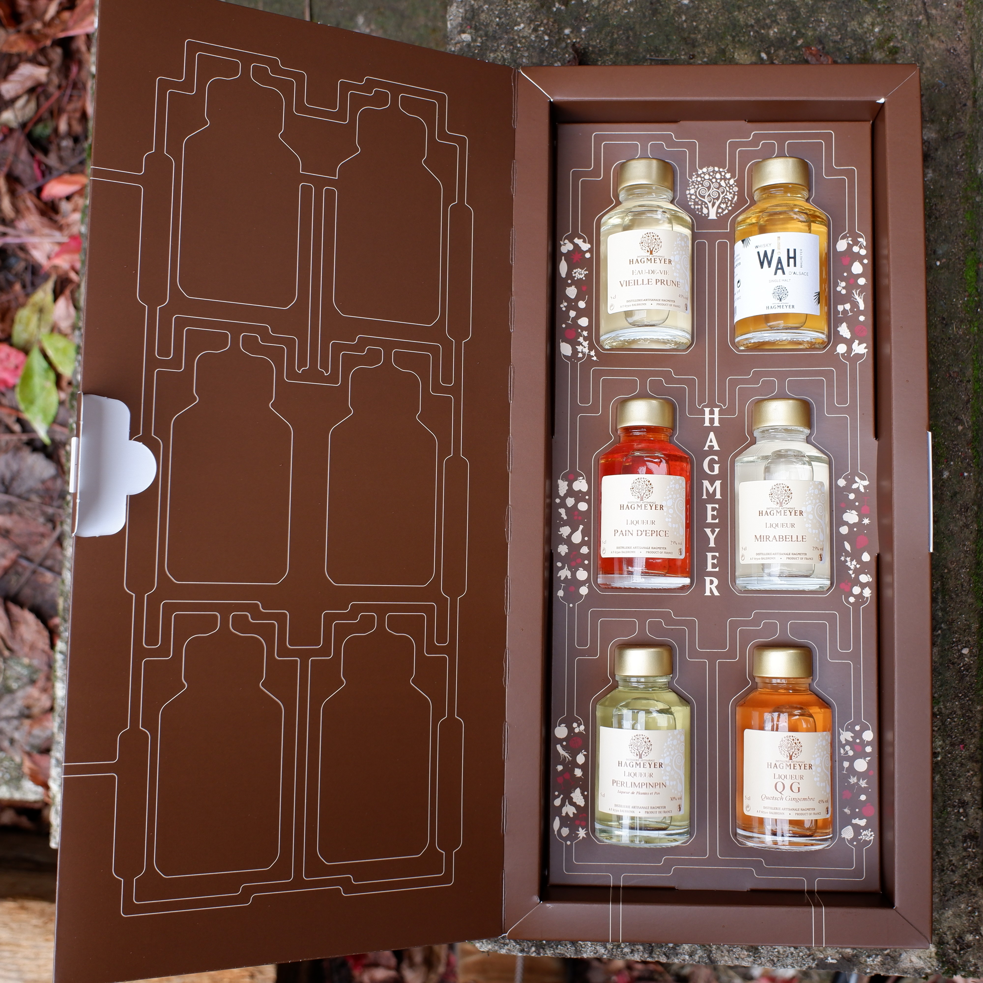 Coffret 6 flacons 5 cl Automne hiver